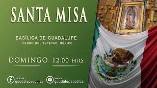 Santa Misa Basílica de Guadalupe Domingo 23 JUNIO 2024 1200 hrs