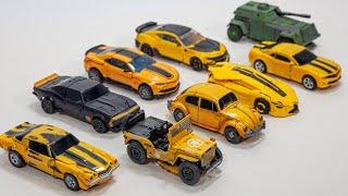 Transformers Movie Deluxe Bumblebee 9 Vehicle Car Robot Toys 트랜스포머 무비 범블비 9대 자동차 장난감 로봇 변신 동영상