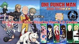 One-Punch Man Road to Hero 2.0 Codes