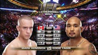 Mark Hominick vs Eddie Yagin