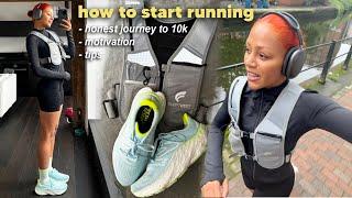 HOW TO START RUNNING  motivation tips  running kit  honest journey to 10k  what ive learnt