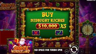 Opening 5 $10000 Bonuses On Santa’s Wonderland