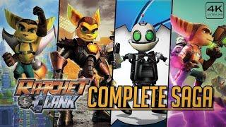 Ratchet & Clank Complete Saga _ All Cutscenes _ Full Game Movie 4K 60FPS