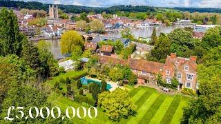 £5000000 Henley on Thames country home on the river Thames. Damion Merry Luxury Property Partners