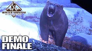 The BEAR is Back & I’m SCREWED  Winter Survival Simulator Gameplay  E02
