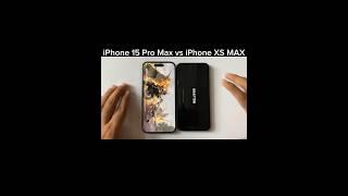 iPhone 15 Pro Maxvs iPhone XS Max - PUBG TEST