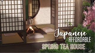  AFFORDABLE Japanese Spring Tea HOUSE 春露地  -BLOXBURG- 