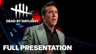 Dead by Daylight Nicolas Cage On-Stage Reveal  Summer Game Fest 2023