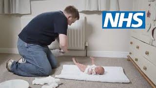 How do I change a dirty nappy?  NHS