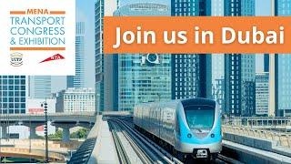 MENA Transport Congress & Exhibition 2024 Join us in Dubai