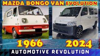 Mazda bongo van evolution 1966-2024  automotive revolution