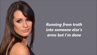 Lea Michele Anythings Possible with lyrics