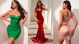 Satin dresses. Satin dresses designs. Satin dresses review.