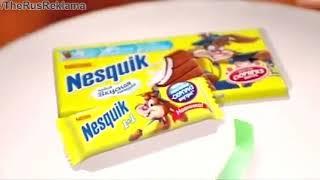 Реклама Шоколад и Батончики Nesquik - Акция Ледниковый Период 4
