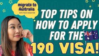 TOP TIPS on how to apply for 190 Visa from an Australian Immigration Lawyer