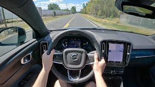 2022 Volvo C40 Recharge - POV Test Drive Binaural Audio