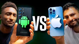 Android vs iPhone - Which is ACTUALLY Better? ft MKBHD