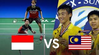 Marcus GideonKevin Sukamuljo INA vs Mak Hee Chun  Teo Kok Siang MAS  Badminton