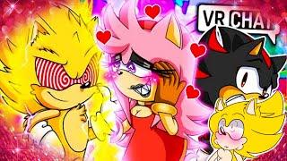 I React to Shads and Fleetway Sonic meet MAD AMY VRCHAT AM I IN LOVE?