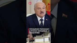 ️Лукашенко рассказал о планах западных спецслужб #лукашенко #новости #политика #беларусь