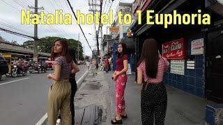 Wednesday Stroll from Natalia Hotel to One Euphoria.Angeles city Tour.