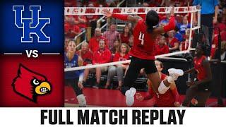 Kentucky vs. Louisville Full Match Replay  2023 ACC Volleyball