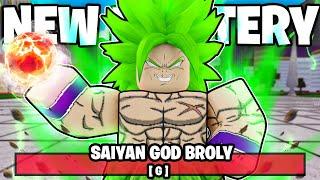 the *NEW* Broly MASTERY made him OVERPOWERED Roblox