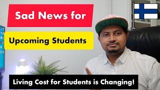 Income Requirements is Changing for the Students from 01 November 2024