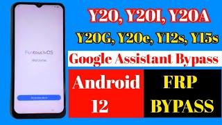 Vivo Y20 Frp Bypass Android 12  Without PC  Vivo V2027 Frp Bypass 100% Ok