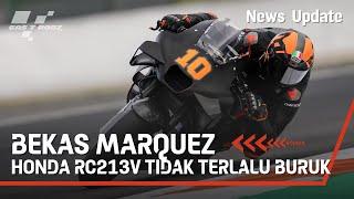 Kesan Luca Marini Gunakan Motor Honda Warisan Marc Marquez