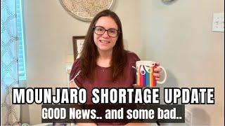 MOUNJAROZEPBOUND SHORTAGE UPDATE  Some good news and bad  New Orderly Meds update