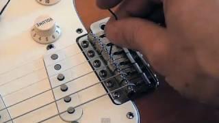 Perfect Stratocaster setup Setting strings height action - frudua.com