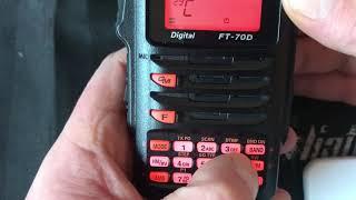 YAESU FT70 in depth programming and wires x.Easy radio to program
