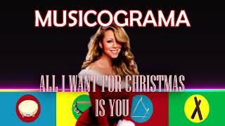 MUSICOGRAMA - MARIAH CAREY - ALL I WANT FOR CHRISTMAS IS YOU