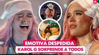 Karol G hace Historia Así Fue su Último Concierto Emotivas Palabras Tras Finalizar MSB Forever