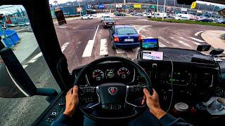 POV Truck Driving in SLOVAKIA