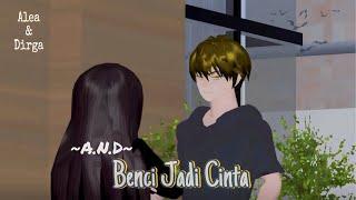 Alea & Dirga Benci Jadi Cinta  Drama Sakura School Simulator Itsnelfa