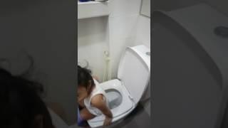 potty trained toddler