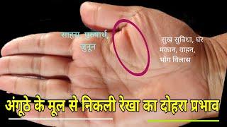 shukra parvat per khadi Rekha  शुक्र पर्वत की रेखा  line between Mars & Venus in Palmistry #rajyog