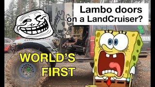 Installing Lambo doors on a LandCruiser Gambler 500 bonus episode