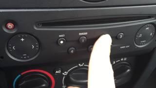 Renault Clio 1.2 Radio anzeige defekt?