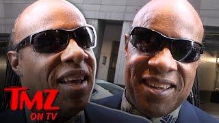 Stevie Wonder Tries To Teach Our Photog How To Sing  TMZ TV