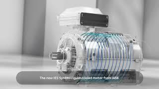 ABB IE5 SynRM Liquid-cooled motors