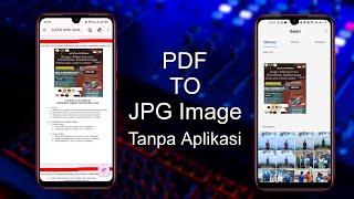 Cara Simpan Foto Dari File PDF Ke Galeri Tanpa Aplikasi