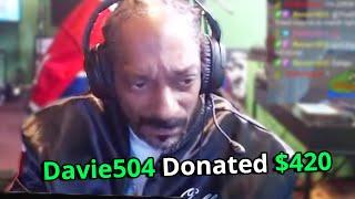 Donating To Musicians on Twitch ft. Snoop Dogg