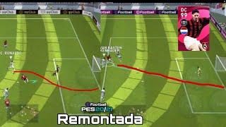 ESTE DELANTERO ESTÁ ROTO y REMONTADA BRUTAL en PES 2021 MOBILE  MÂXÏPRØ GOD