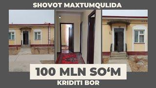 SHOVOT MAXTUMQULIDA NAMUNALI JOY 100 MLN SO‘M KRIDITI BOR