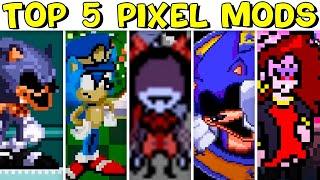 Top 5 Pixel Mods #3 - Friday Night Funkin