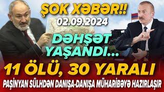 TƏCİLİ Əsas xəbərlər 02.09.2024 Xəbər Bələdcisi xeberler son xeberler bugun 2024