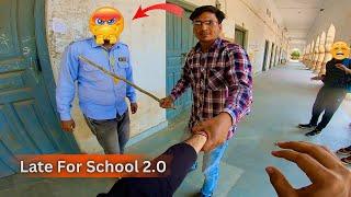 Late For School 2.0  Crazy Parkour Pov in india 